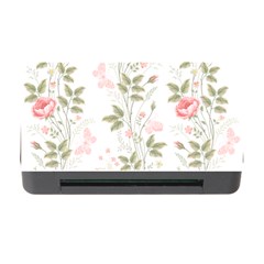 Flowers Roses Pattern Nature Bloom Memory Card Reader With Cf by Grandong