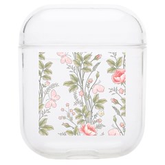 Flowers Roses Pattern Nature Bloom Soft Tpu Airpods 1/2 Case by Grandong