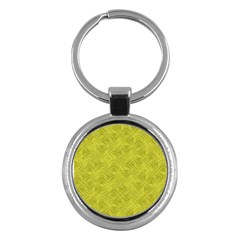 Stylized Botanic Print Key Chain (round) by dflcprintsclothing