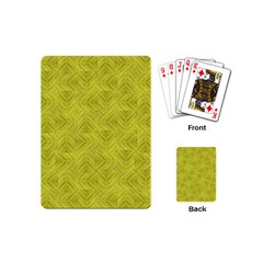 Stylized Botanic Print Playing Cards Single Design (mini)