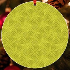 Stylized Botanic Print Uv Print Acrylic Ornament Round