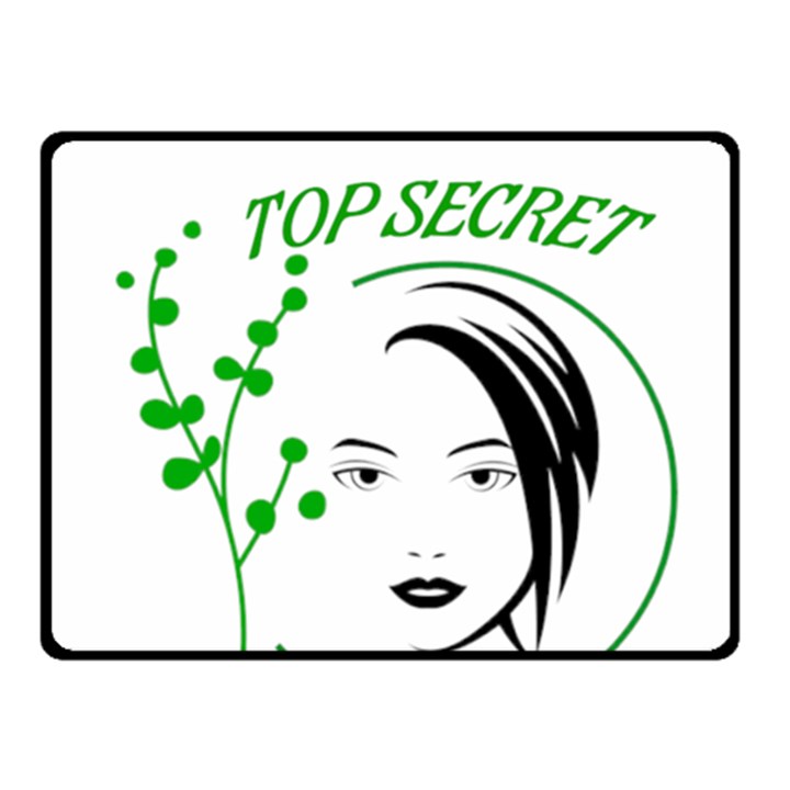 Top Secret  Fleece Blanket (Small)