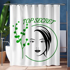 Top Secret  Shower Curtain 60  X 72  (medium) 