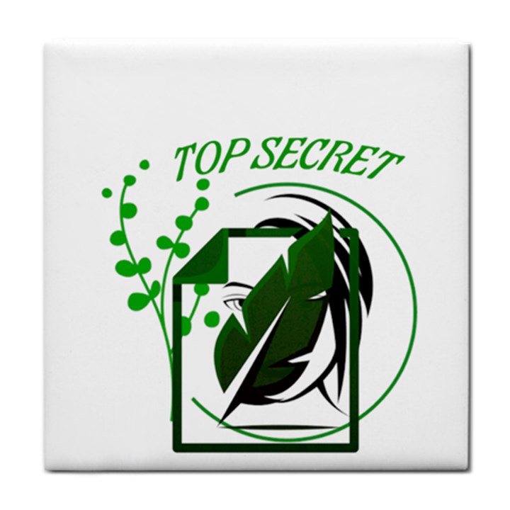 Top Secret Tile Coaster