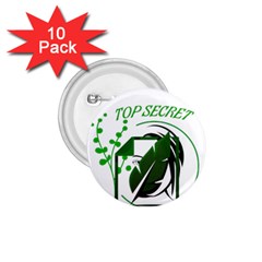 Top Secret 1 75  Buttons (10 Pack)