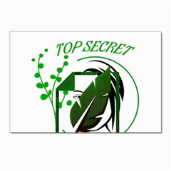 Top Secret Postcards 5  X 7  (pkg Of 10)