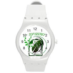 Top Secret Round Plastic Sport Watch (m) by Raju