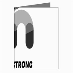 Be Strong  Greeting Cards (pkg Of 8)