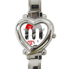 Be Strong  Heart Italian Charm Watch