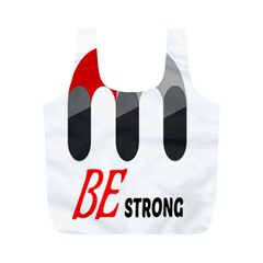 Be Strong  Full Print Recycle Bag (m) by Raju