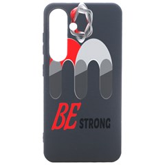 Be Strong  Samsung Galaxy S24 6 2 Inch Black Tpu Uv Case