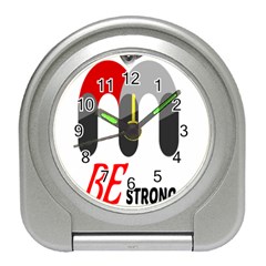 Be Strong Travel Alarm Clock by Raju