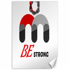 Be Strong Canvas 20  X 30  by Raju