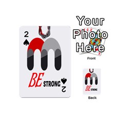 Be Strong Playing Cards 54 Designs (mini)