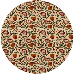 Floral Design Uv Print Round Tile Coaster