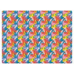 Abstract Pattern Premium Plush Fleece Blanket (extra Small) by designsbymallika