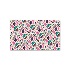 Multi Colour Pattern Sticker Rectangular (100 Pack) by designsbymallika