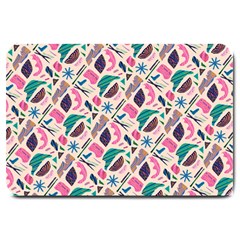 Multi Colour Pattern Large Doormat by designsbymallika