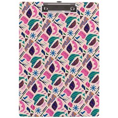 Multi Colour Pattern A4 Acrylic Clipboard by designsbymallika