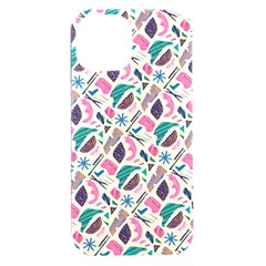 Multi Colour Pattern Iphone 15 Plus Black Uv Print Pc Hardshell Case