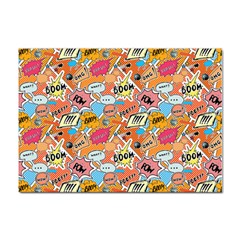 Pop Culture Abstract Pattern Sticker A4 (10 Pack) by designsbymallika