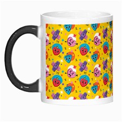 Heart Diamond Pattern Morph Mug by designsbymallika