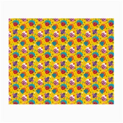 Heart Diamond Pattern Small Glasses Cloth (2 Sides) by designsbymallika