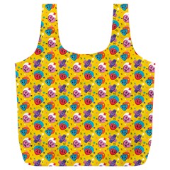 Heart Diamond Pattern Full Print Recycle Bag (xl) by designsbymallika