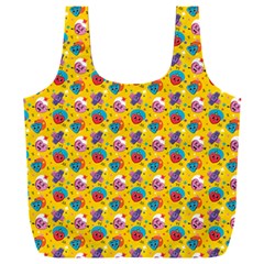 Heart Diamond Pattern Full Print Recycle Bag (xxxl) by designsbymallika