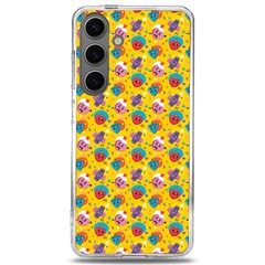 Heart Diamond Pattern Samsung Galaxy S24 6 2 Inch Tpu Uv Case by designsbymallika