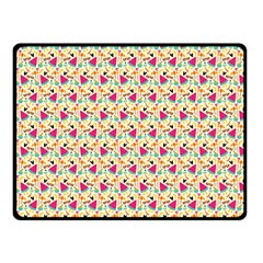 Summer Watermelon Pattern Fleece Blanket (small) by designsbymallika