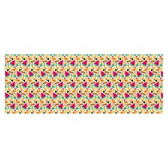 Summer Watermelon Pattern Banner And Sign 8  X 3  by designsbymallika