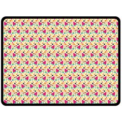 Summer Watermelon Pattern Two Sides Fleece Blanket (large) by designsbymallika