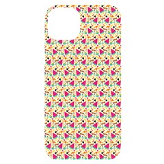 Summer Watermelon Pattern Iphone 14 Plus Black Uv Print Case by designsbymallika