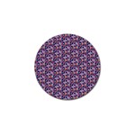 Trippy Cool Pattern Golf Ball Marker (10 pack) Front