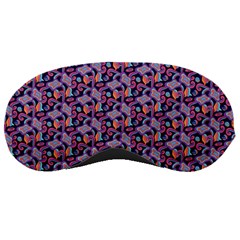 Trippy Cool Pattern Sleep Mask by designsbymallika