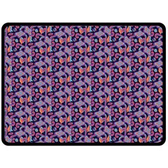 Trippy Cool Pattern Fleece Blanket (large) by designsbymallika