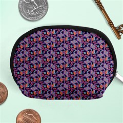 Trippy Cool Pattern Accessory Pouch (medium) by designsbymallika