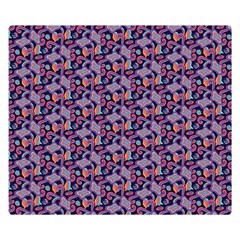 Trippy Cool Pattern Premium Plush Fleece Blanket (small) by designsbymallika