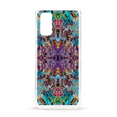 Amethyst On Turquoise Samsung Galaxy S20 6 2 Inch Tpu Uv Case by kaleidomarblingart