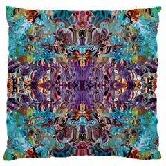 Amethyst On Turquoise 16  Baby Flannel Cushion Case (two Sides) by kaleidomarblingart