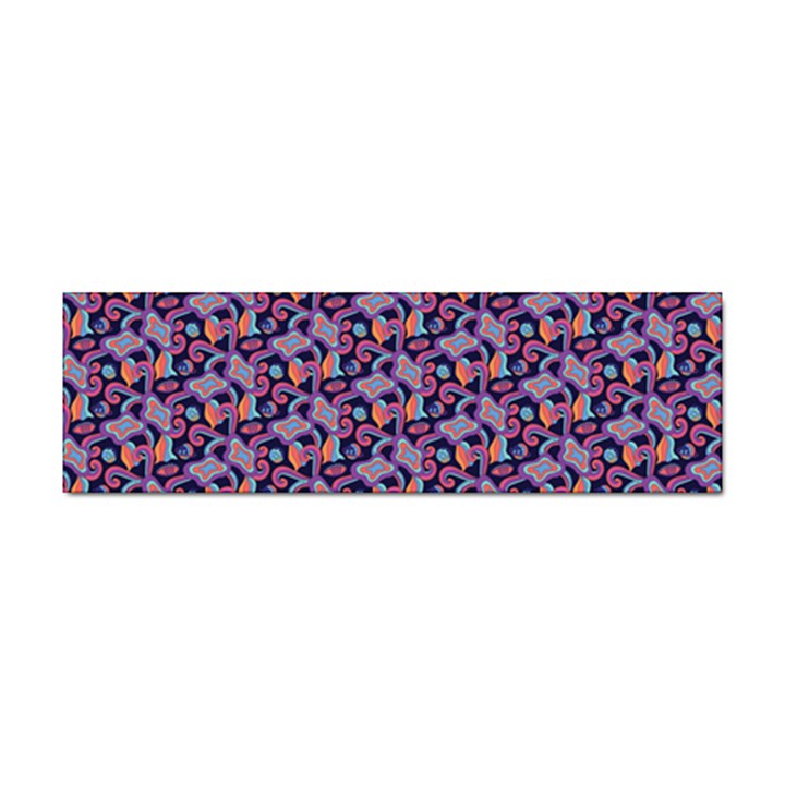 Trippy Cool Pattern Sticker (Bumper)