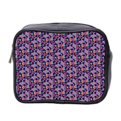 Trippy Cool Pattern Mini Toiletries Bag (two Sides) by designsbymallika