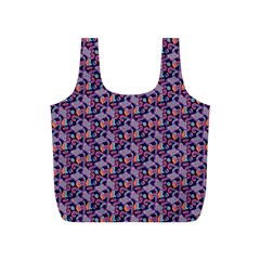 Trippy Cool Pattern Full Print Recycle Bag (s) by designsbymallika