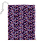 Trippy Cool Pattern Drawstring Pouch (5XL) Back