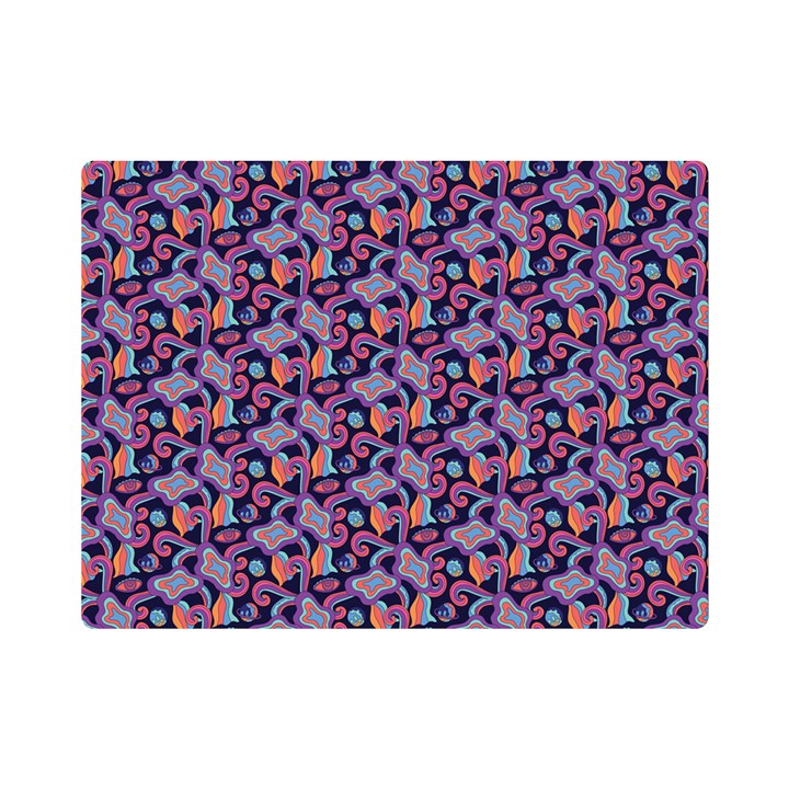 Trippy Cool Pattern Premium Plush Fleece Blanket (Mini)