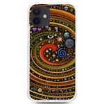 Swirl Vortex Emoji Cyclone Motion Art iPhone 12/12 Pro TPU UV Print Case Front