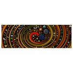 Swirl Vortex Emoji Cyclone Motion Art Banner and Sign 12  x 4  Front