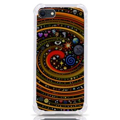 Swirl Vortex Emoji Cyclone Motion Art Iphone Se by Paksenen