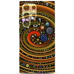 Swirl Vortex Emoji Cyclone Motion Art Samsung Galaxy S24 Ultra 6.9 Inch Black TPU UV Case Front